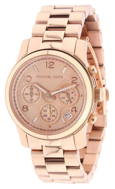 michael kors damenuhr rose gold rot|michael kors rose gold.